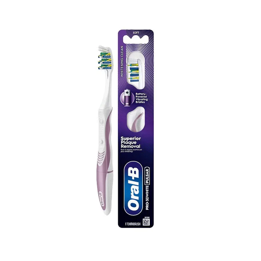 Oral-B Pro-3D White Pulsar Battery-Powered Toothbrush