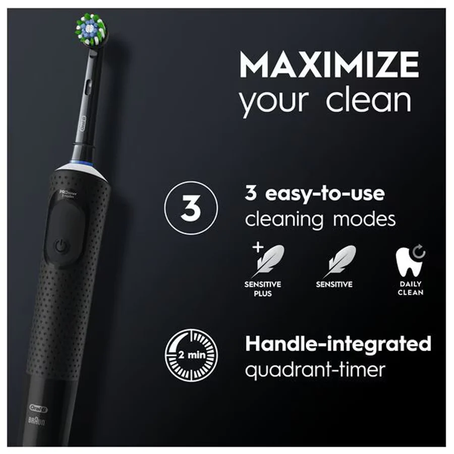 Oral-B Vitality Pro Electric Toothbrush - Black - Image 4