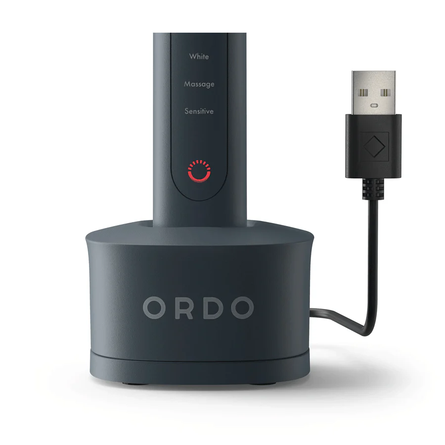 Ordo Sonic+ Electric Toothbrush and Charging Travel Case Charcoal Grey - Image 3