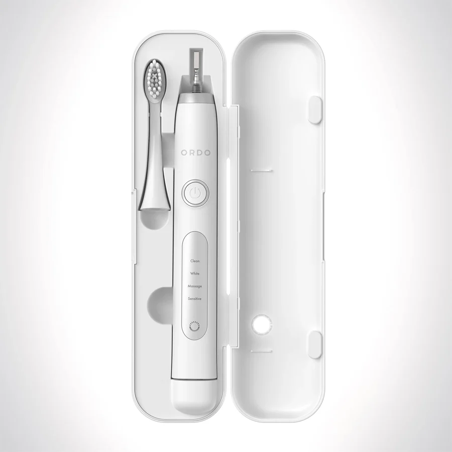 Ordo Sonic+ Electric Toothbrush and Charging Travel Case White - Image 2