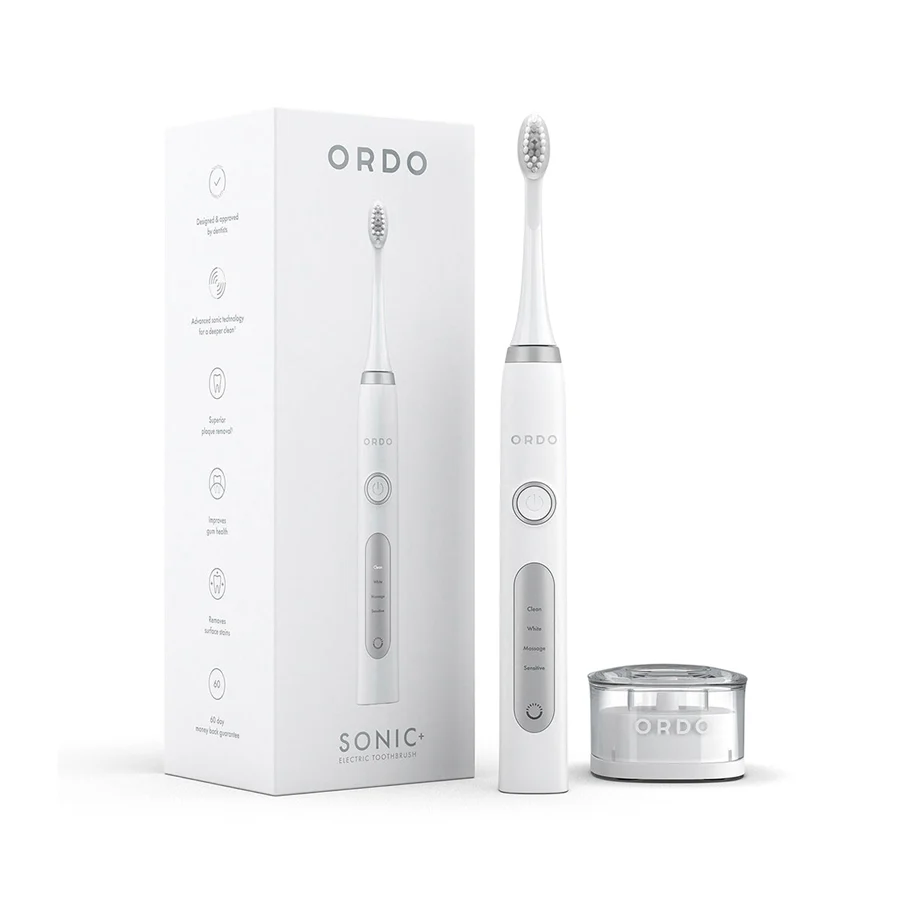 Ordo Sonic+ Electric Toothbrush White Silver