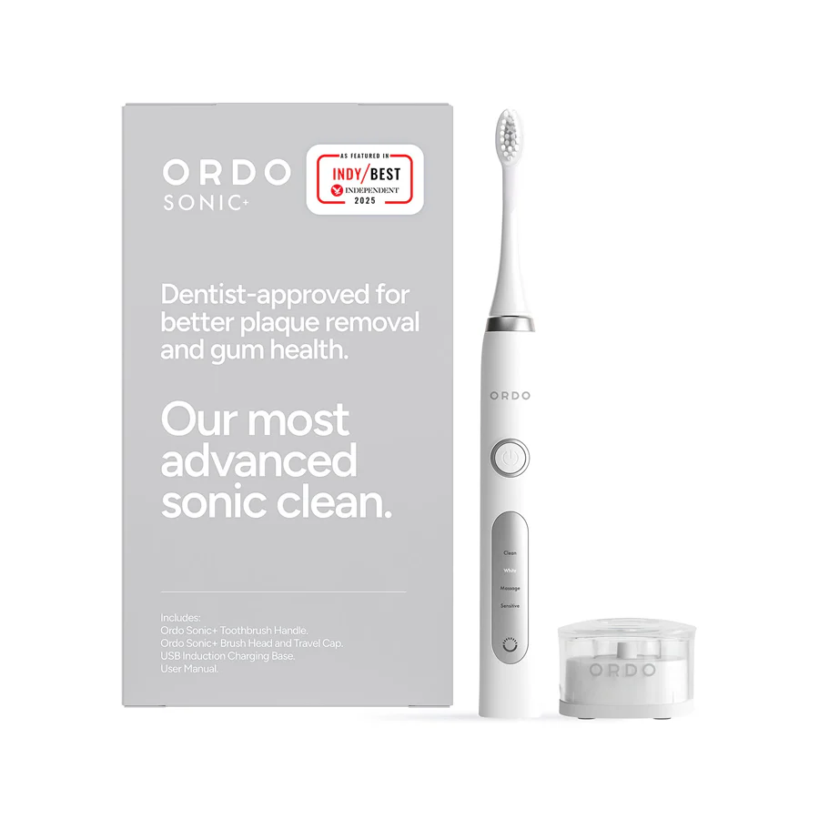 Ordo Sonic+ Electric Toothbrush White Silver - Image 2