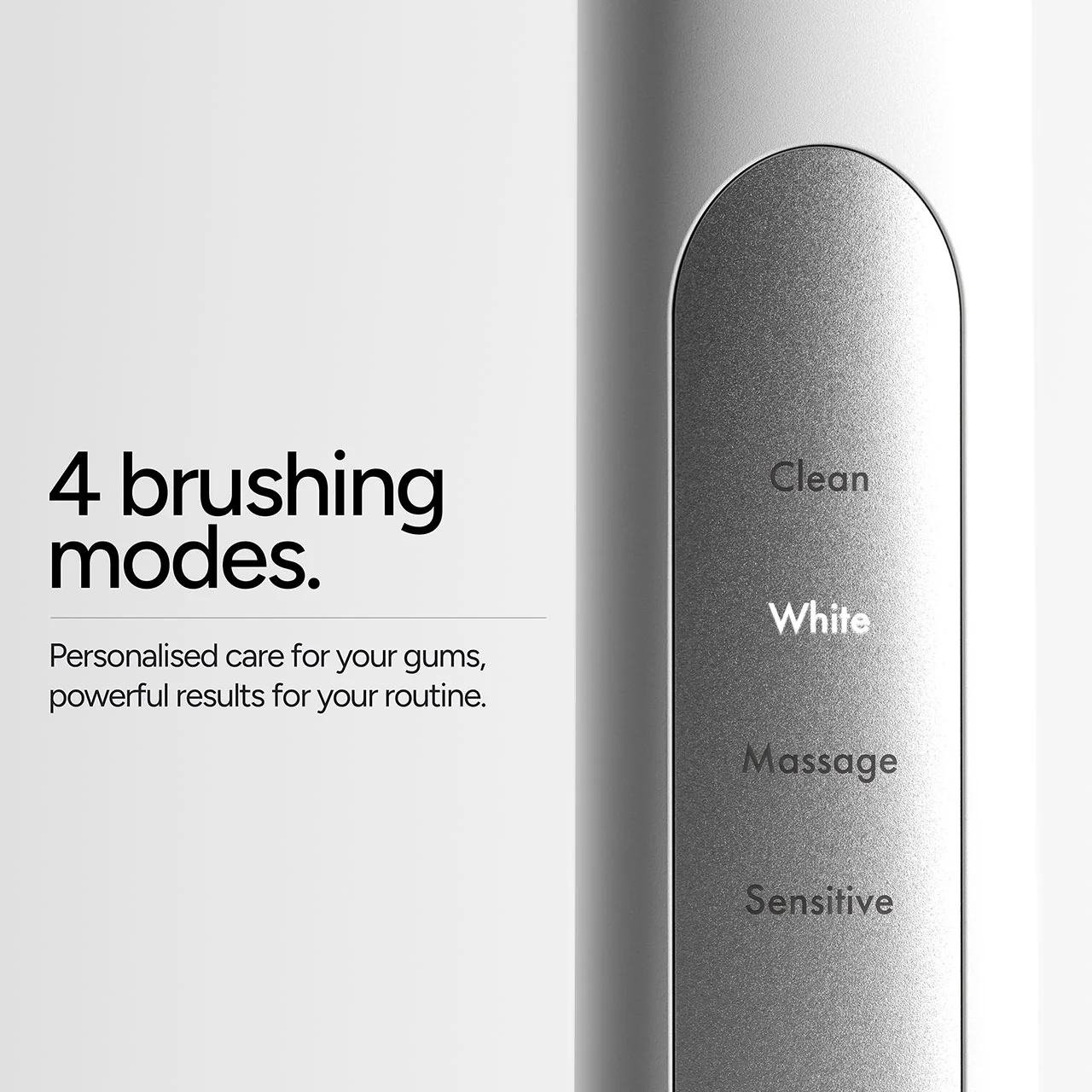 Ordo Sonic+ Electric Toothbrush White Silver - Image 5