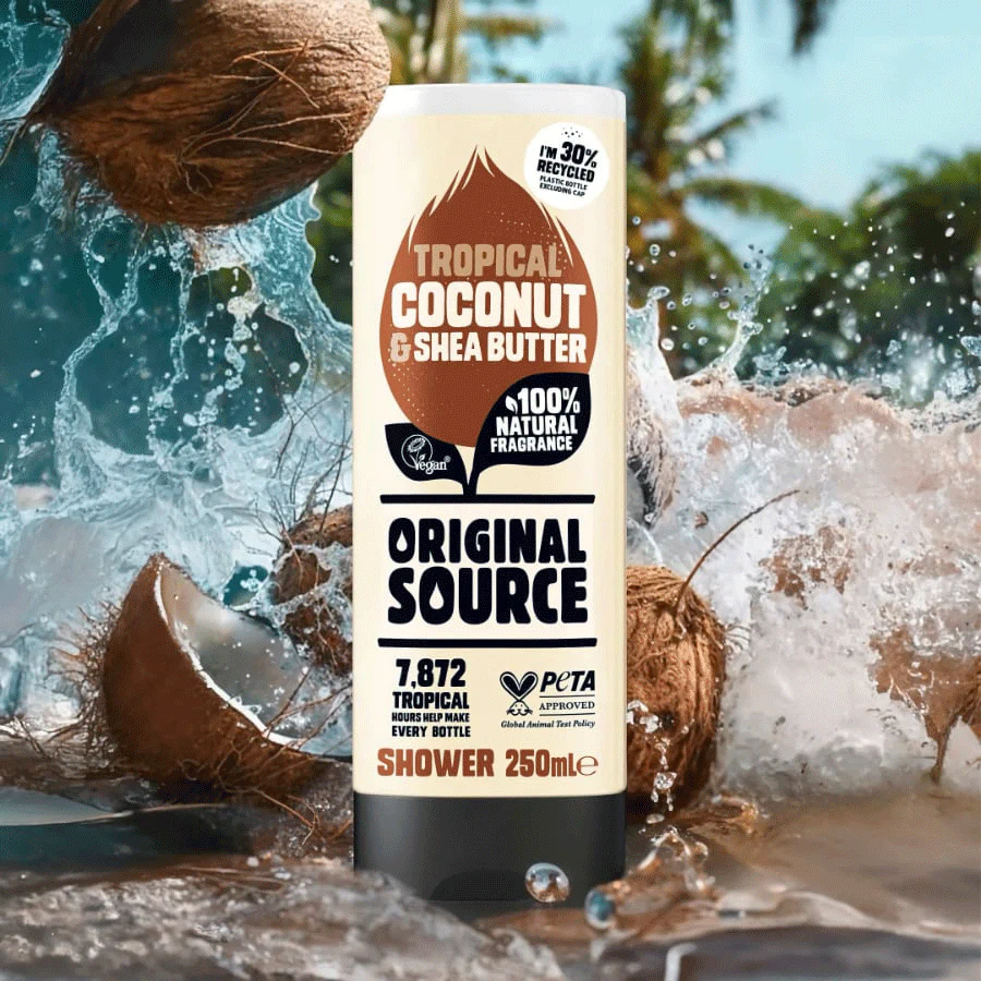 Original Source Coconut & Shea Butter Shower Gel 500ml - Image 2