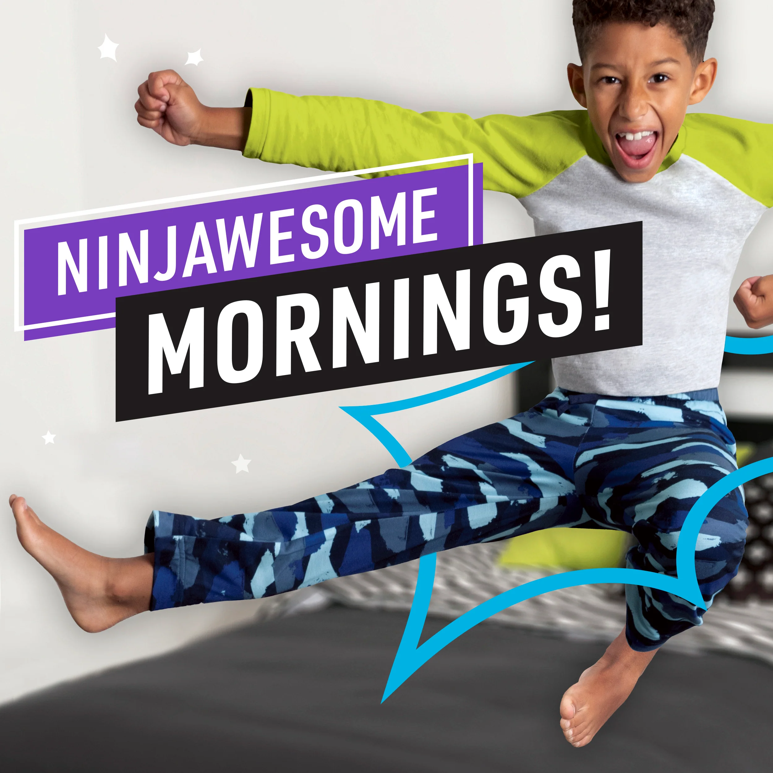Pampers Ninjamas Pyjama Pants Boys Age 4-7 (17-30kg): 10 Pack - Image 5