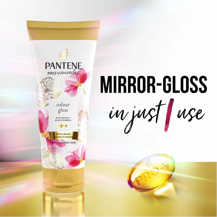 Pantene Pro-V Miracles Colour Gloss Conditioner 275ml - Image 2
