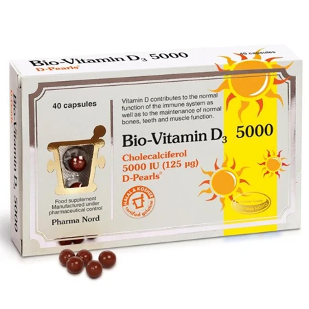 Pharma Nord Bio Vitamin D3 5000IU (40 Tablets)