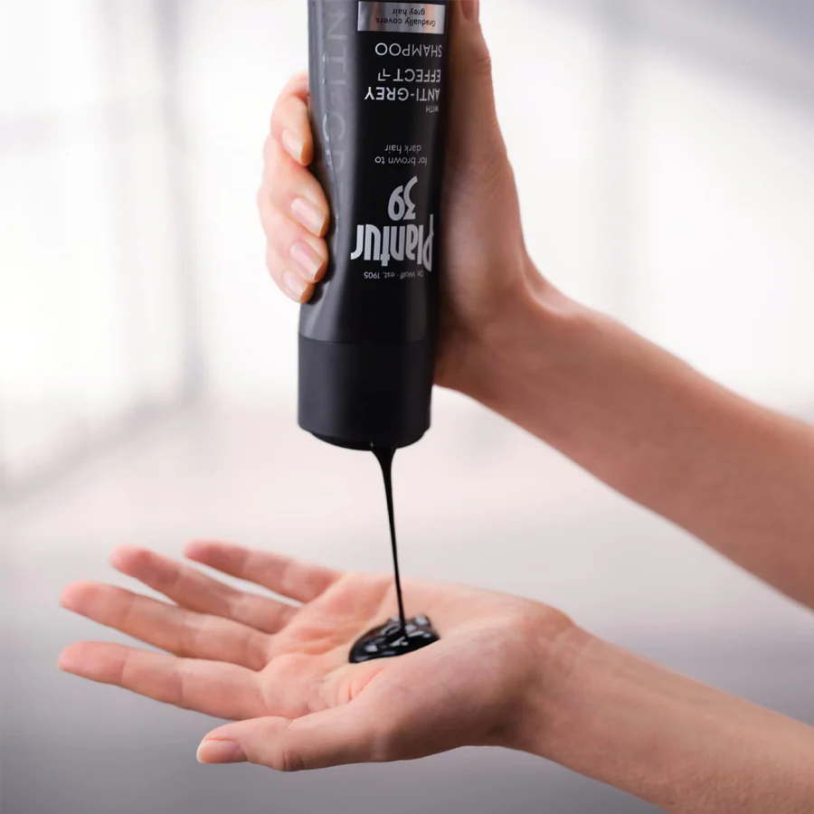 Plantur 39 Anti-Grey Effect Shampoo (for Brown to Dark Hair) 200ml - Image 2