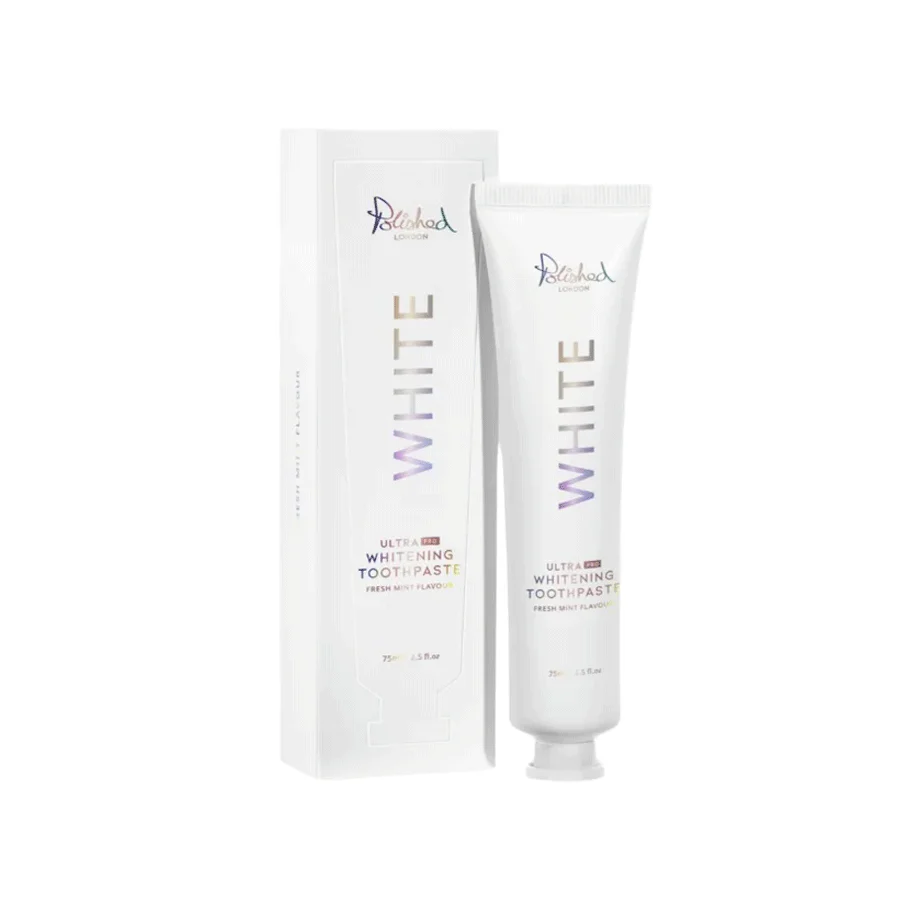 Polished London White Ultra Pro Whitening Toothpaste 75ml