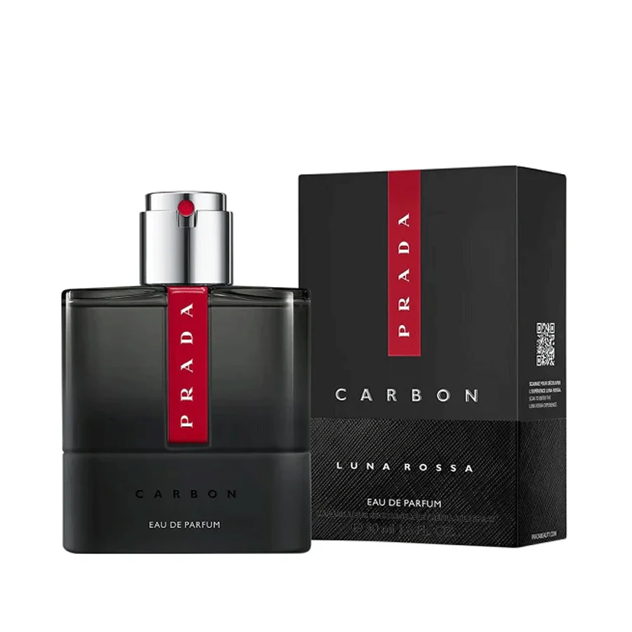 Prada Luna Rossa Carbon For Men Eau De Parfum 50ml - Image 2
