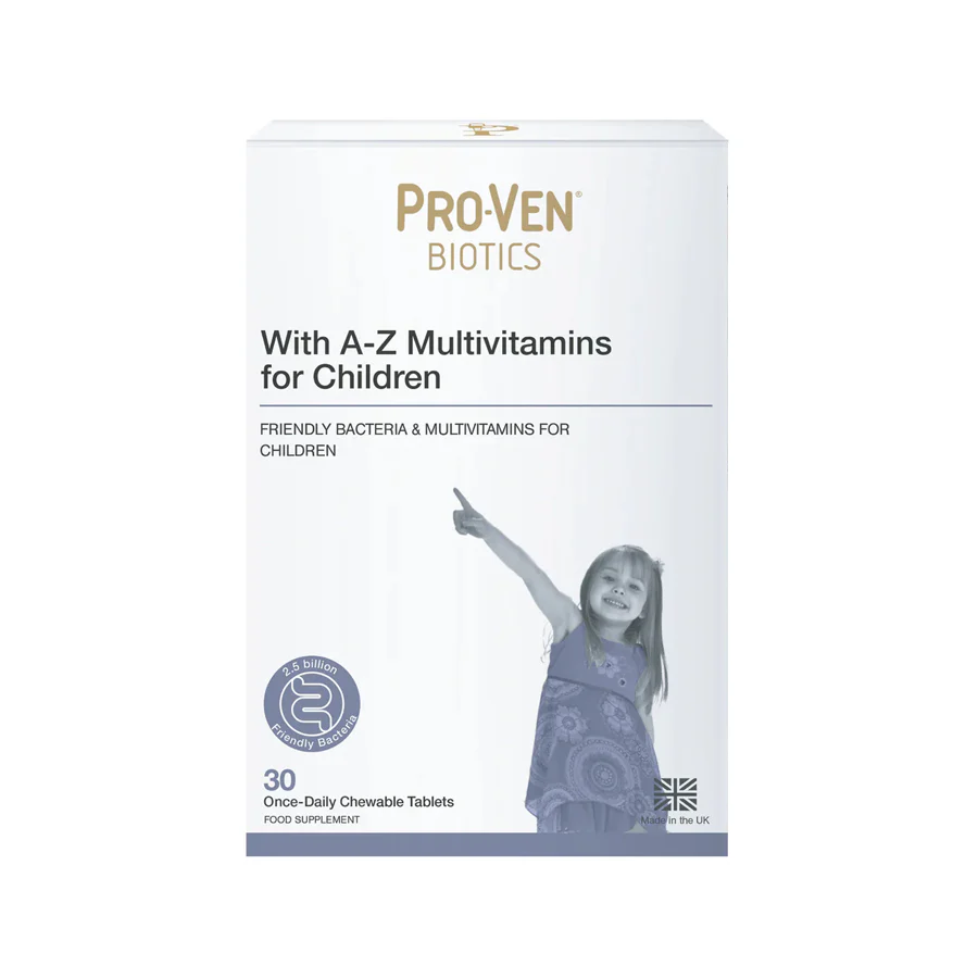 Pro-Ven Biotics with A-Z Multivitamins for Children (30 Once-Daily Chewable Capsules)