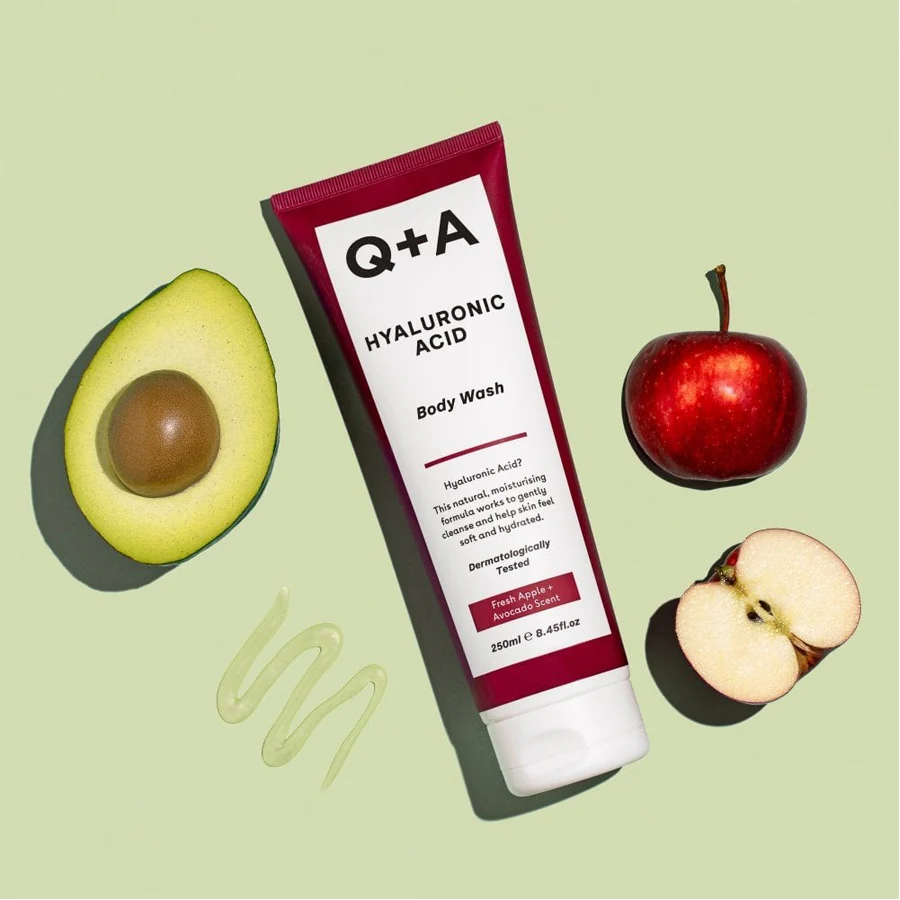 Q+A Hyaluronic Acid Body Wash 250ml - Image 2
