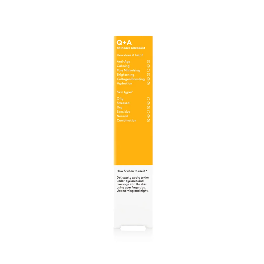 Q+A Vitamin C Eye Cream 15ml - Image 2