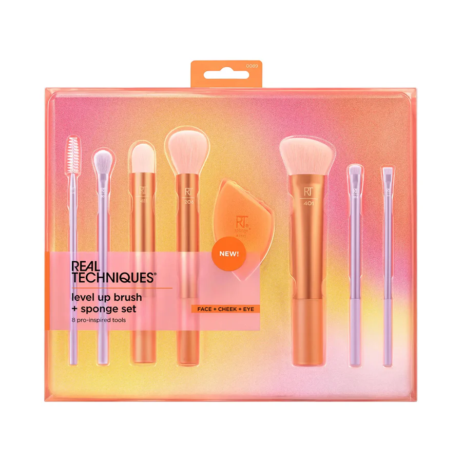 Real Techniques Level up Brush and Sponge Set
