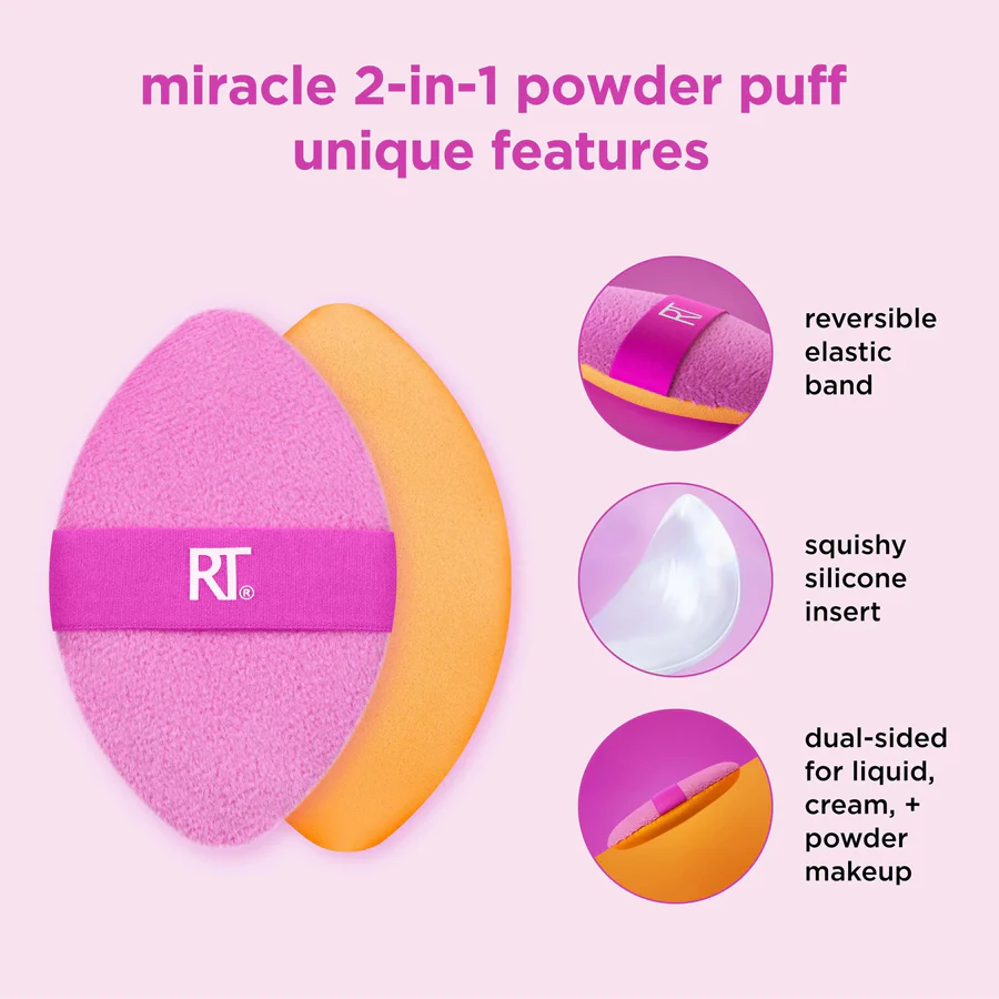 Real Techniques Miracle 2-in-1 Powder Puff - Image 8