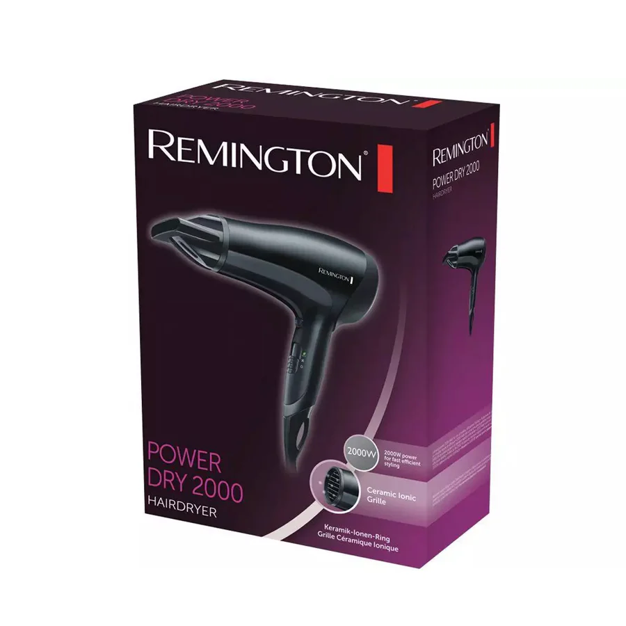 Remington D3010 Power Dry Hair Dryer - Image 2