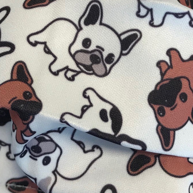 Reusable Face Mask for Kids (3 Layers): Puppies - Image 2