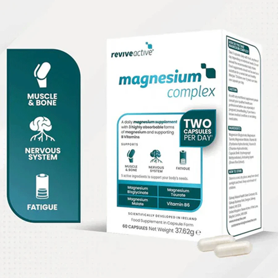 Revive Active Magnesium Complex Capsules (60 Pack) - Image 2