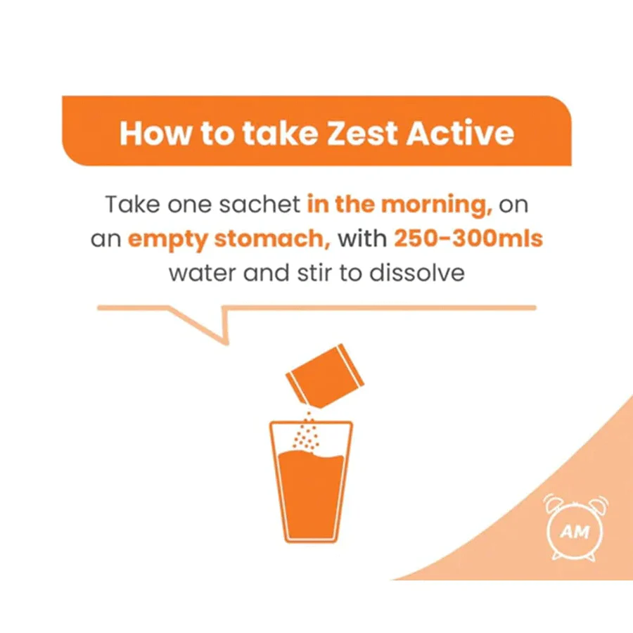 Revive Active Zest Active Energy Supplement Orange Flavour (30 Pack) - Image 4