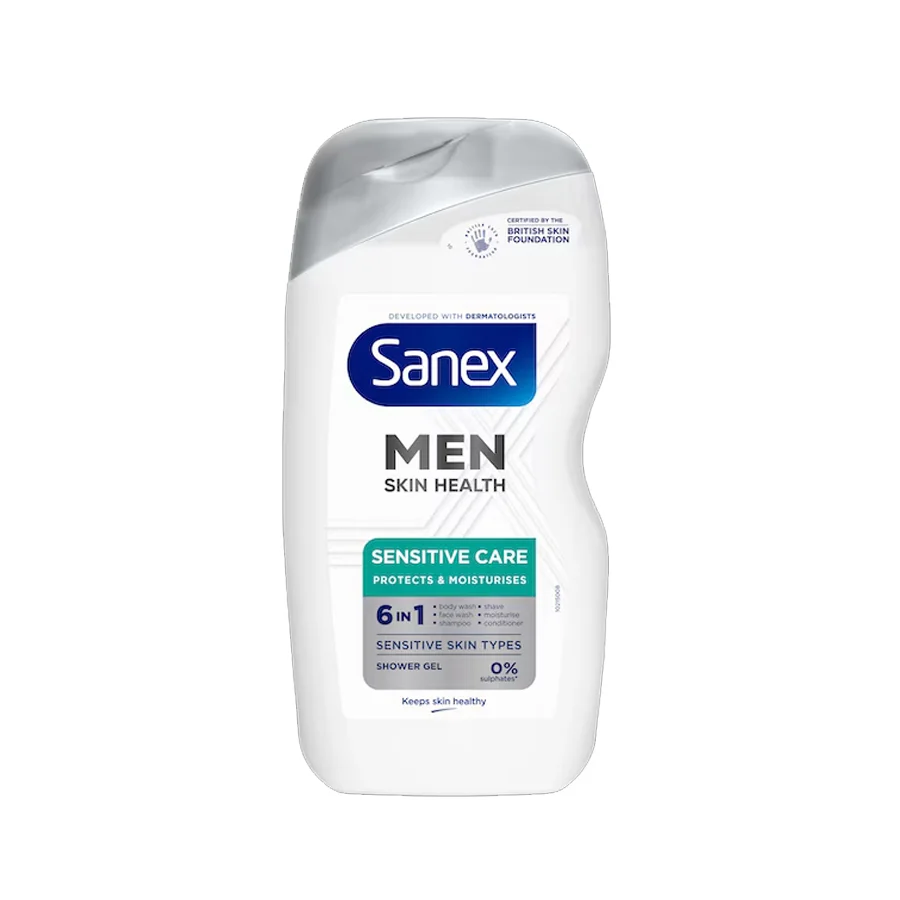 Sanex Men Skin Health Sensitive Care Shower Gel 400ml