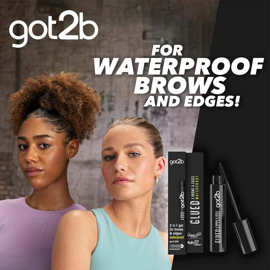 Schwarzkopf got2b Glued for Brows & Edges Waterproof Eyebrow Gel 16ml - Image 5