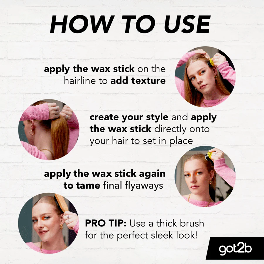 Schwarzkopf got2b Glued Wax Stick 50g - Image 5