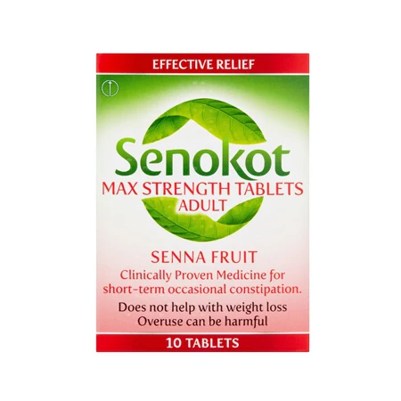 Senokot Max Strength Tablets (10 Pack)
