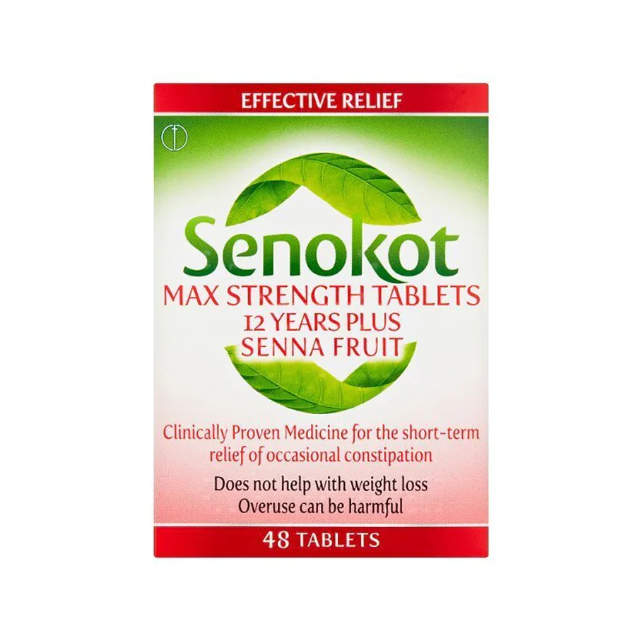 Senokot Max Strength Tablets (48 Tablets)