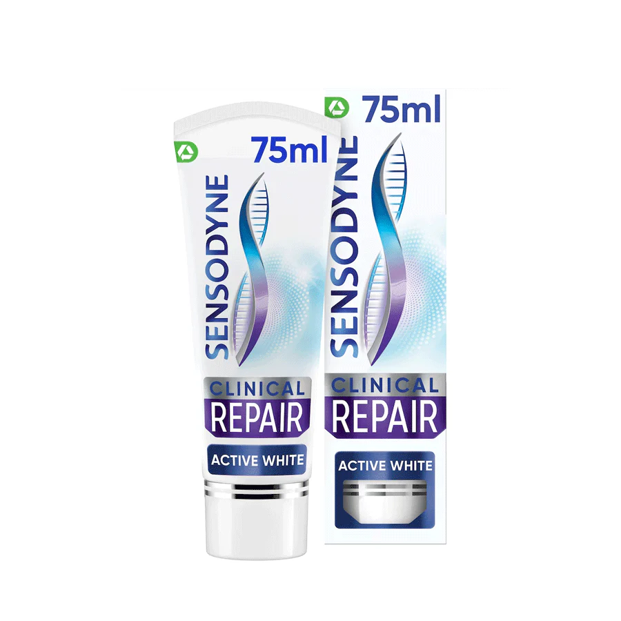 Sensodyne Clinical Repair Active White Toothpaste 75ml