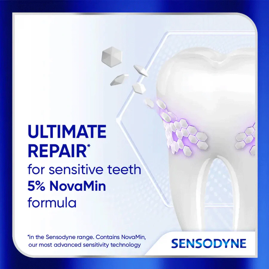 Sensodyne Clinical Repair Active White Toothpaste 75ml - Image 3