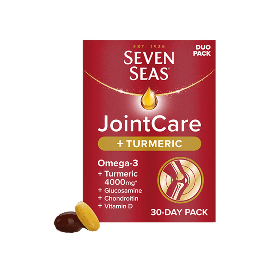 Seven Seas Joint Care + Turmeric Duo Pack (30 Capsules & 30 Tablets)