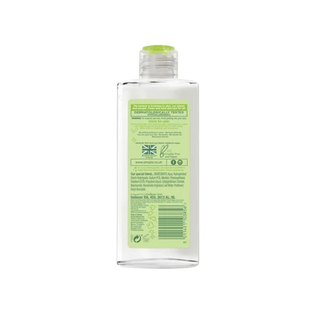 Simple Kind To Skin Soothing Facial Toner 200ml - Image 2