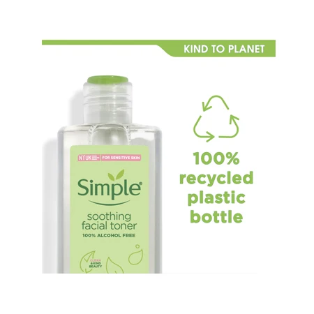 Simple Kind To Skin Soothing Facial Toner 200ml - Image 3