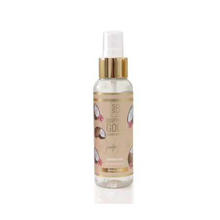 SOSU Dripping Gold Wonder Water 'Coconut' Self Tanning Facial Mist (Med/Dark) 100ml - Image 2