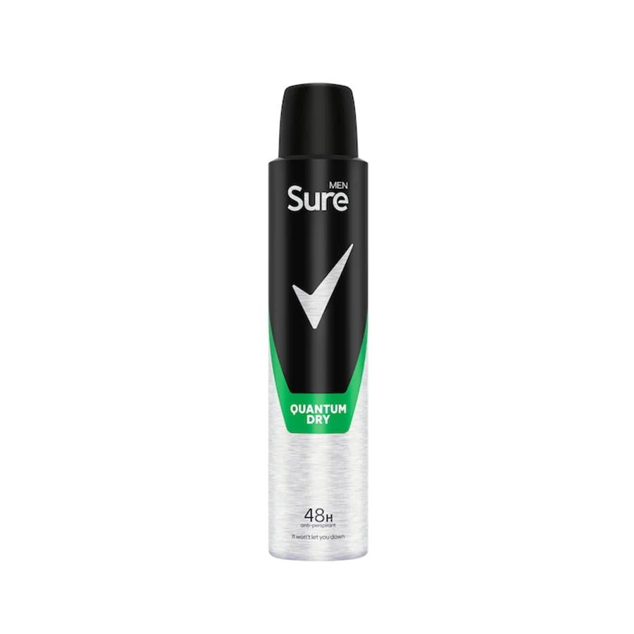 Sure Men Essential Protection Quantum Dry 48 Hour Anti-perspirant Deodorant 200ml
