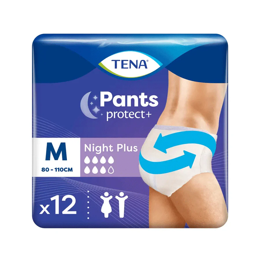 TENA Night Pants Protect+ (Medium | 12 Pack)