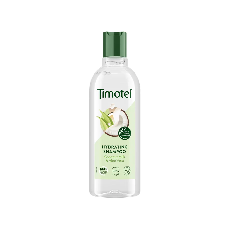 Timotei Hydrating Shampoo with Coconut Milk & Aloe Vera 300ml