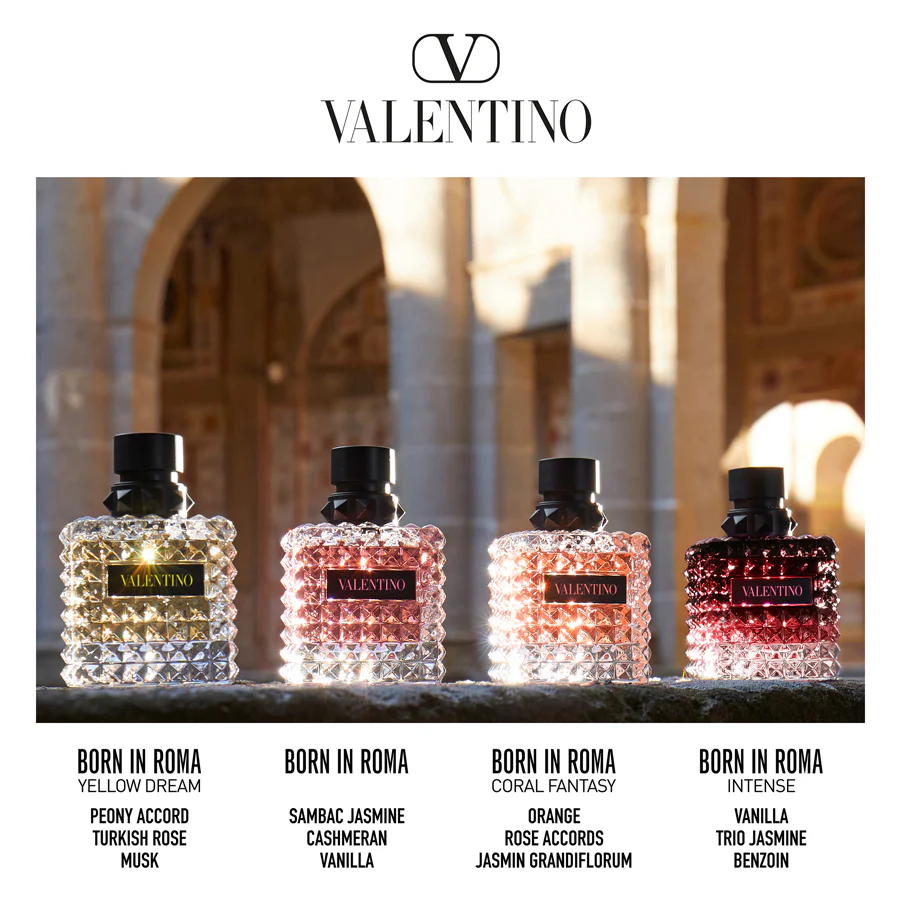 Valentino Born in Roma Donna Intense Eau de Parfum  for Her (Various Sizes) - Image 6