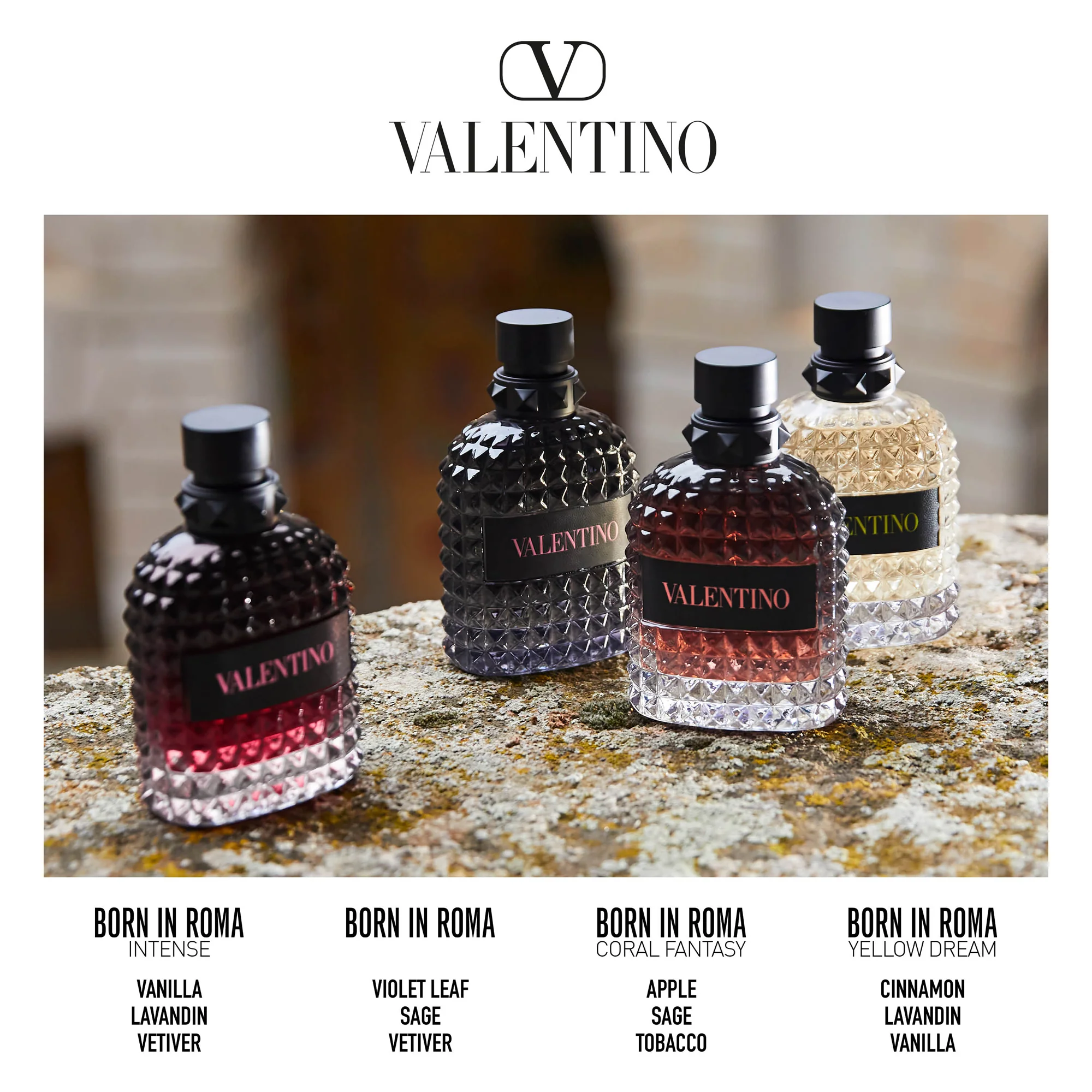 Valentino Born in Roma Uomo Intense Eau de Parfum For Him (Various sizes) - Image 2