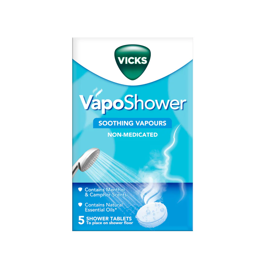 Vicks VapoShower Soothing Vapours (5 Tablets)