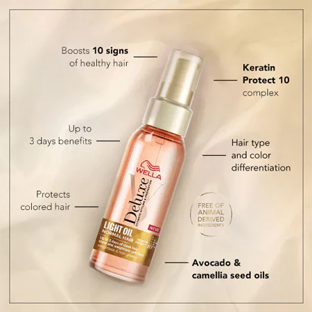 WELLA Deluxe Light Oil 100ml - Image 3