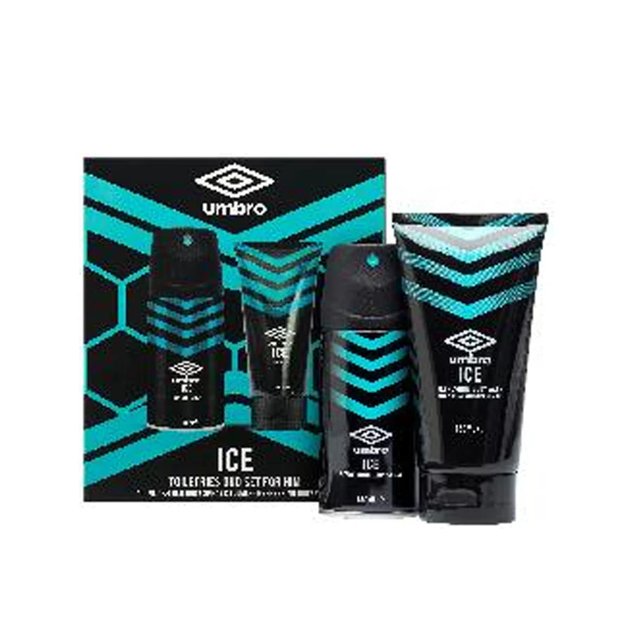 Umbro Ice Body Spray & Shower Gel Gift Set - Image 2