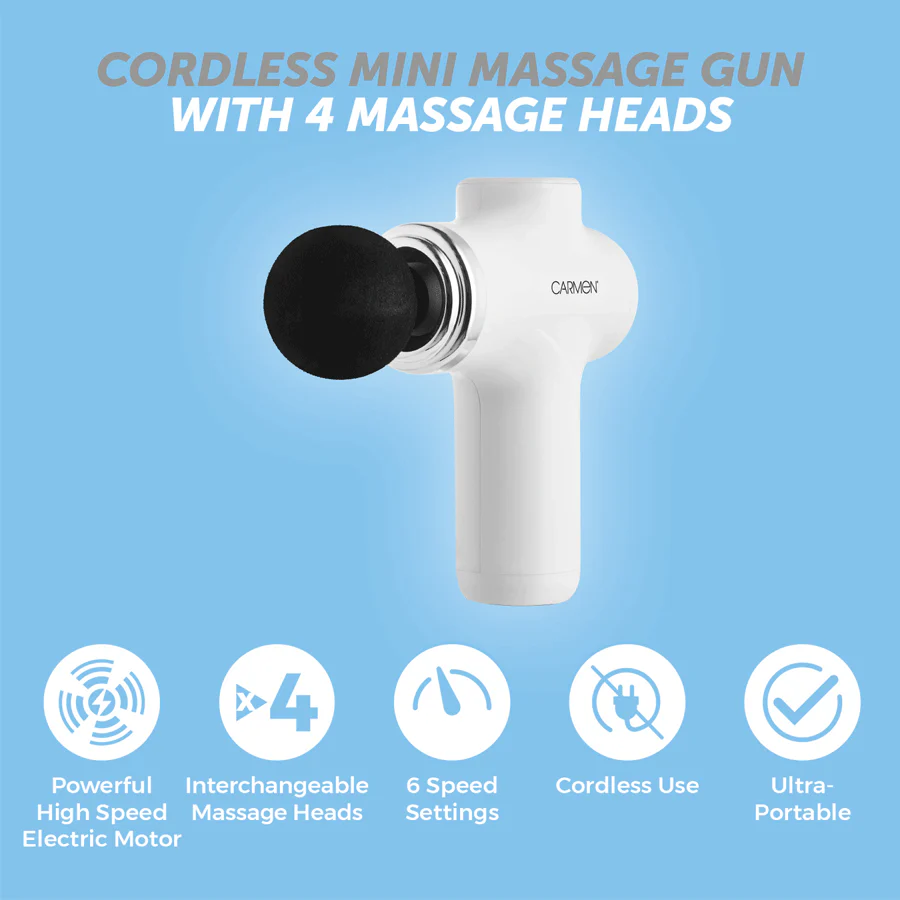 Carmen Cordless Mini-Massage Gun C82020 - Image 2