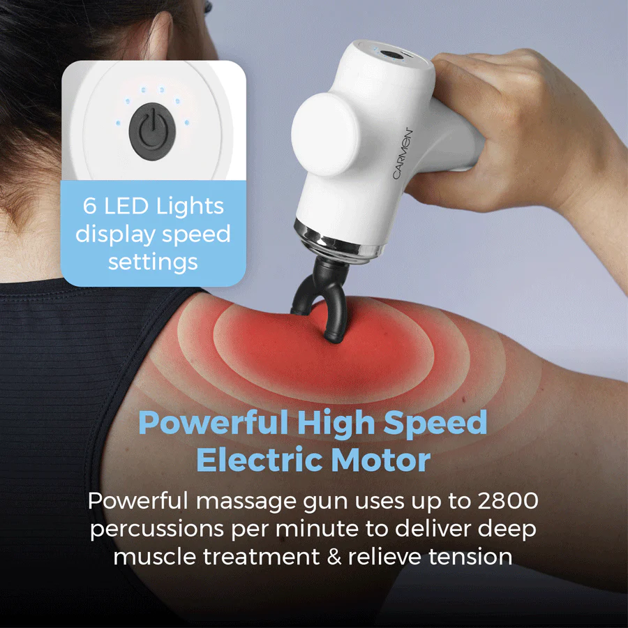 Carmen Cordless Mini-Massage Gun C82020 - Image 3